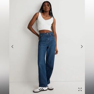 Madewell Baggy Straight Jeans